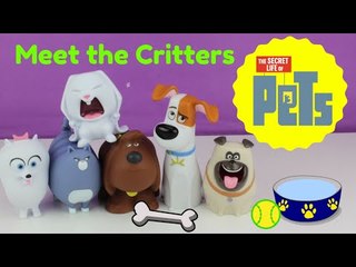 Toy Characters from The Secret Life of Pets