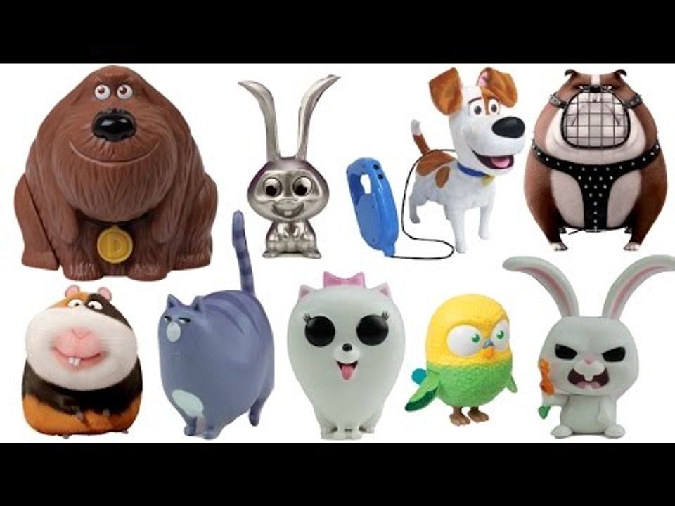 The Secret Life of Pets Toy Mania Haul Compilation Plush Meet the Characters Movie Figures