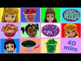 Princess Magic Gumballs Cupcakes LEARN COLORS   COUNTING Best Compilation