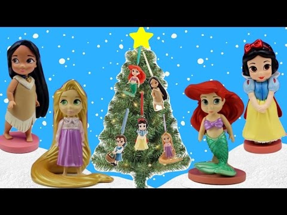 Disney Princess Magical Christmas Tree Toy Figurine Ornaments New XMAS 2016