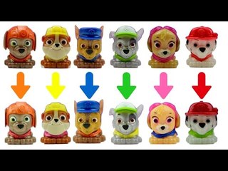 Paw Patrol Toy Mashems Squishy Mixup LEARN COLORS Best Fun