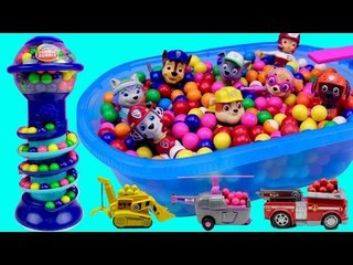 Paw Patrol Gumball Counting Video