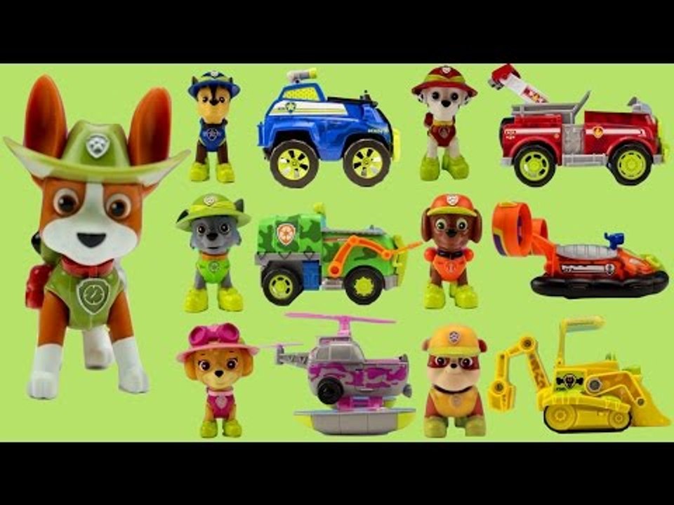 Paw Patrol NEW Pup Tracker Jungle Command Center Rescue Vehicles Mission Cruiser