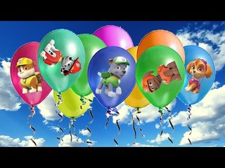 Paw Patrol Balloon Pop Surprise Toy Video