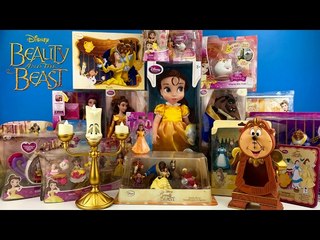 Beauty and the Beast Mega Toy Haul Unboxing Mania from Disney's New 2017 Movie
