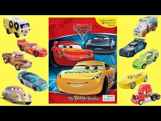 Cars 3 My Busy Books Story and Figurine Set ~ Fun at Disney Cars Land ~ Kids Variety Show