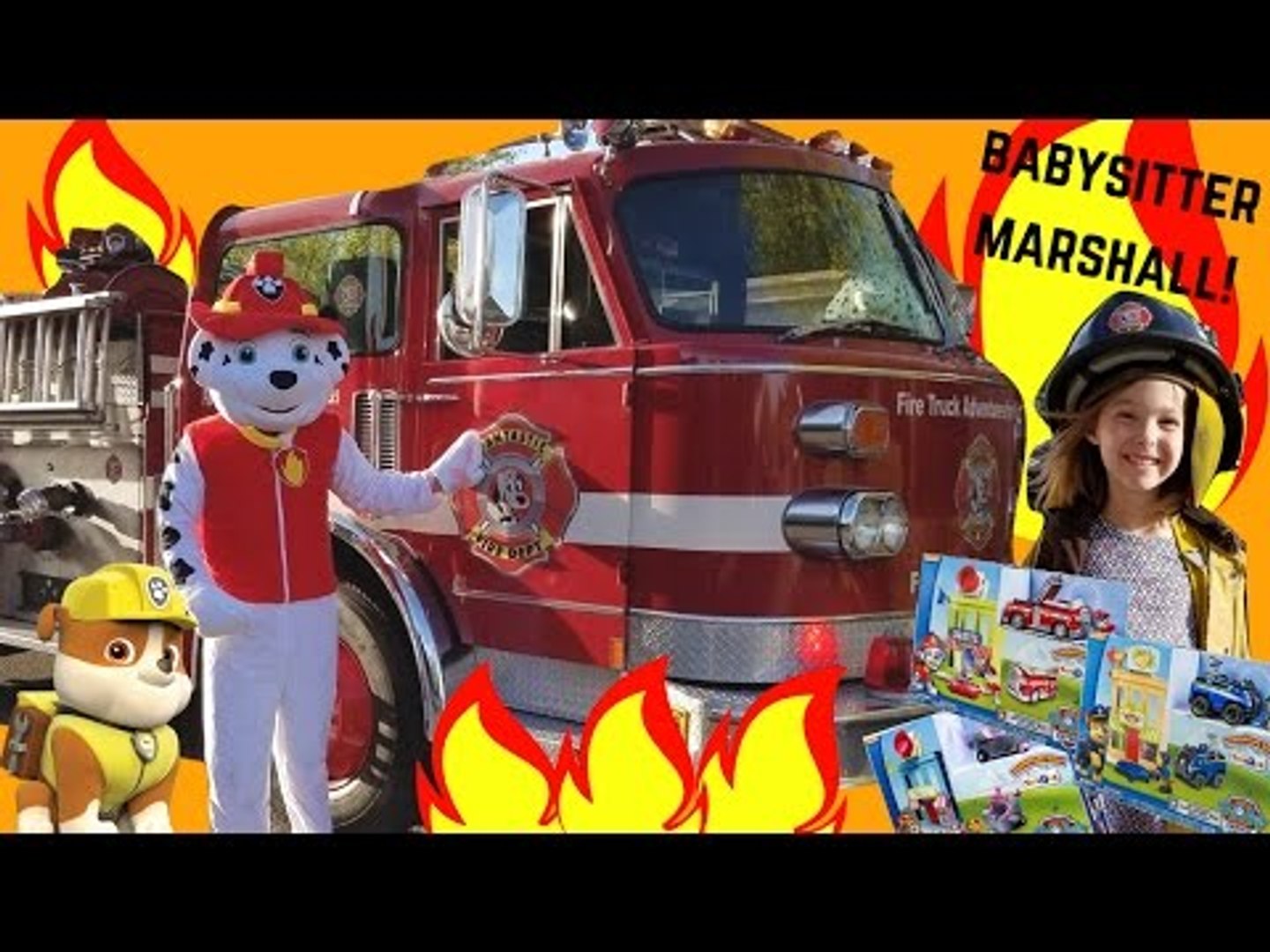 Paw patrol marshall forest best sale fire truck