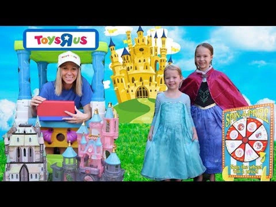 Playing With Princesses at Toys R Us MAGICLIPS & Glitter Gliders