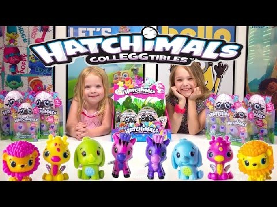 HUGE Hatchimals CollEGGtibles TOY HAUL ~ Opening NEW 2017 Egg BLIND BAGS