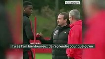 Mourinho refuse de serrer la main à Paul Pogba.