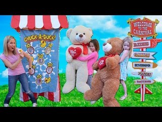 Addy and Maya are Tricked at the Super Cool Carnival