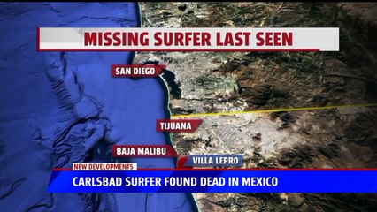Family Left With Questions After Missing Surfer Found Dead in Mexico