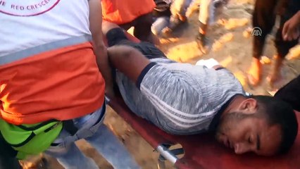 İsrail Gazze sınırındaki barışçıl gösteriye müdahale etti - GAZZE