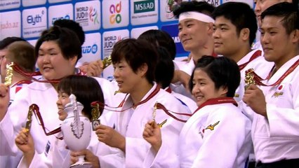 Equipa do Japão ganha Mundiais de judo