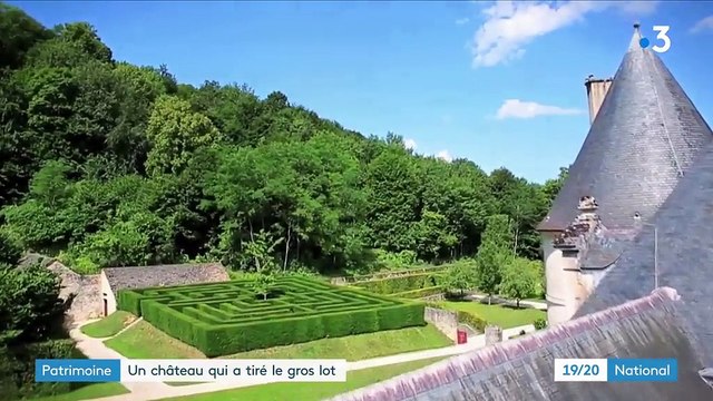 Patrimoine : le château de Bussy, gagnant du loto du patrimoine
