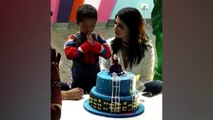 Kimberly Flores celebra cumpleaños de su hijo Damián