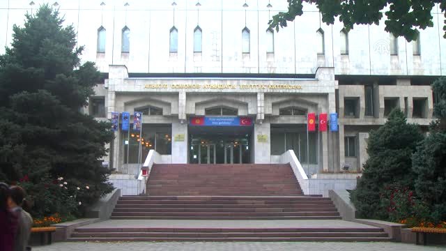 Kırgızistan'da Cengiz Aytmatov Kırgızistan-Türkiye Kültür Merkezi Tanıtıldı