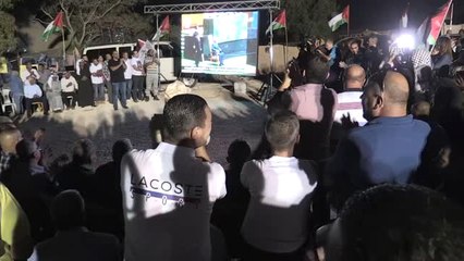 Filistinliler, Mahmud Abbas'ın BM'deki Konuşmasını İzledi