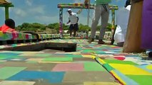 【Video】Kenyan islanders have built a sailing boat made of 10 tons of recycled plastic to highlight the threat of ocean pollution and inspire people to reuse pla