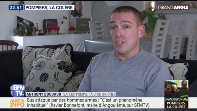 Je suis venu pour aider et je vais peut-être repartir dans un cercueil , le malaise des pompiers face aux agressions