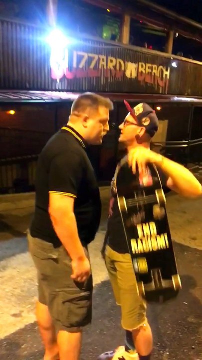 Racial Argument Outside Bar Gets Rowdy