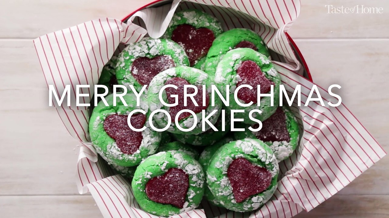 Merry Grinchmas Cookies