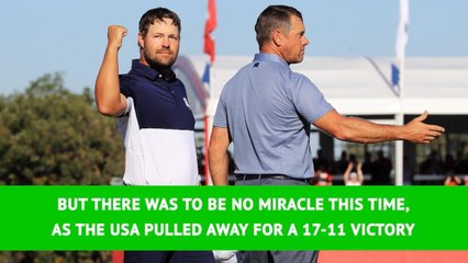 Ryder Cup rewind - a look back to 2016