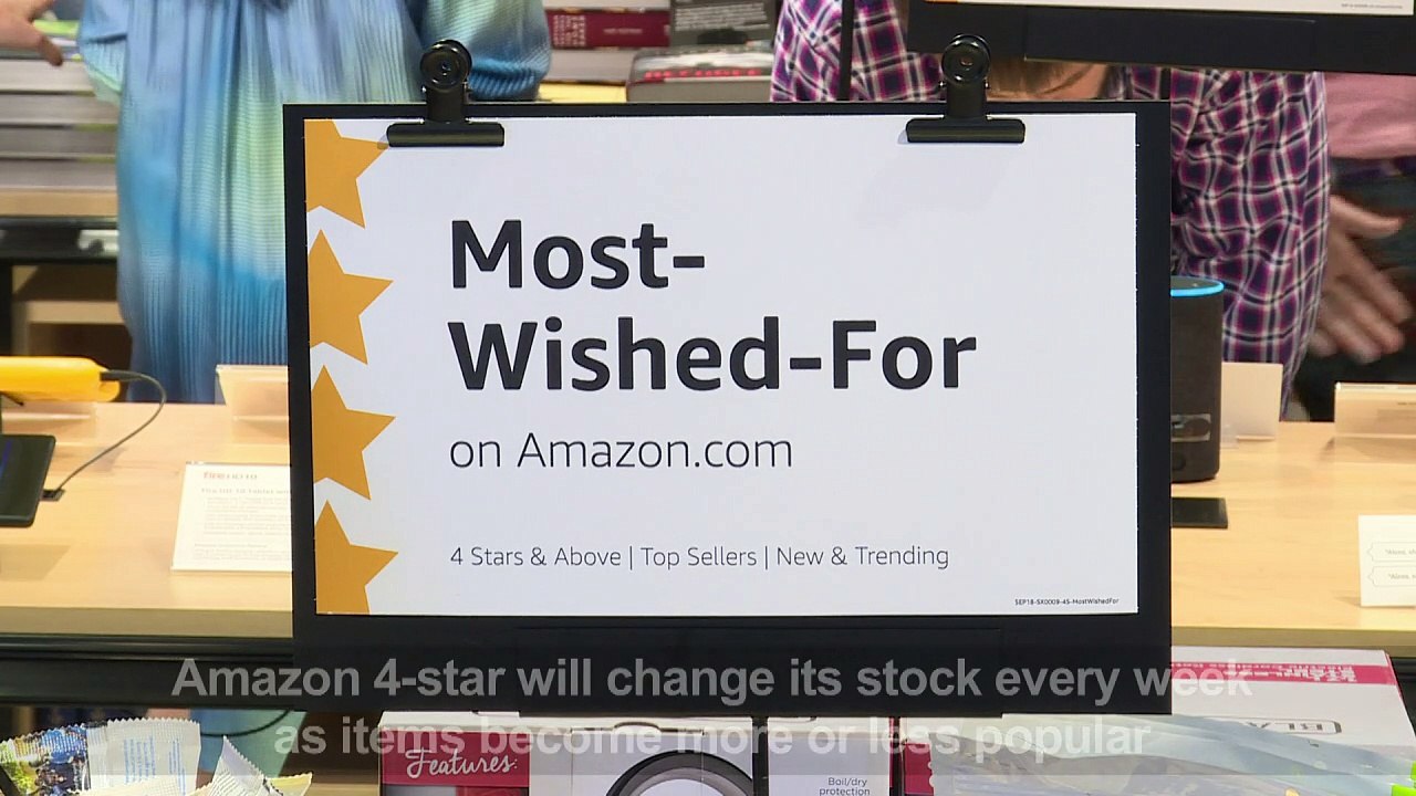 Amazon opens new '4-star' retail store in New York