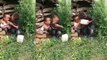 A Tragic Picture of Orphans Who Shared And Eat Their Cassava Through The Hunger