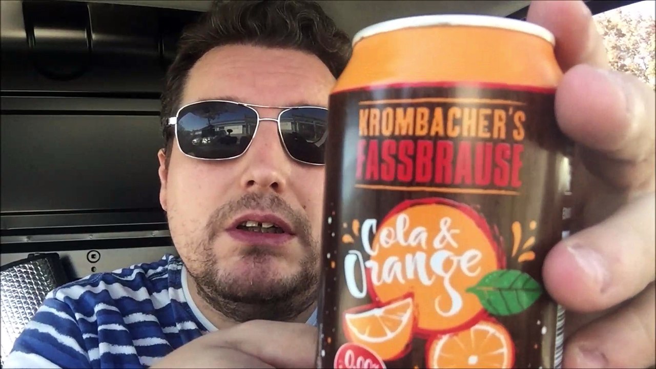 Krombacher Fassbrause Cola & Orange Review und Test