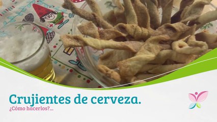 Cómo preparar crujientes de cerveza