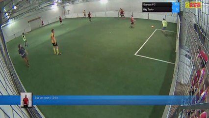 But de tonin (13-5) - Soyeux FC Vs Big Testo - 27/09/18 19:00 - LIGUE 4 - Poitiers Game Parc