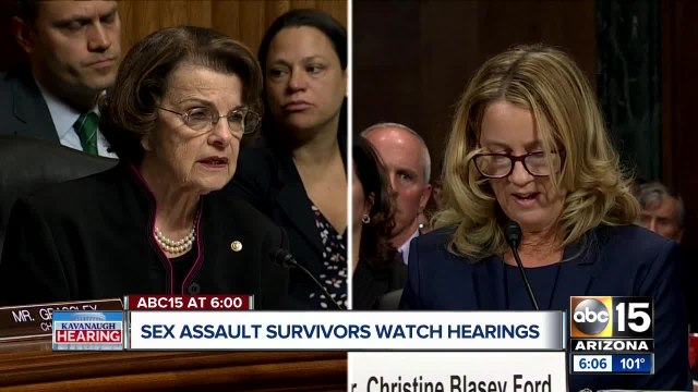 Abuse victims react to Thursday hearings