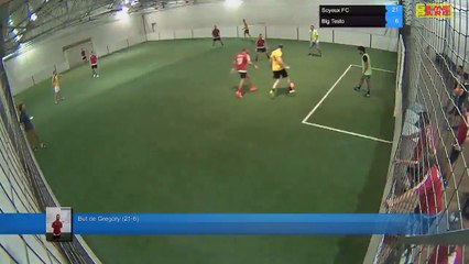 But de Gregory (21-6) - Soyeux FC Vs Big Testo - 27/09/18 19:00 - LIGUE 4 - Poitiers Game Parc