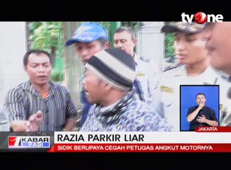 Pengemudi Ojek Ngamuk Saat Dirazia