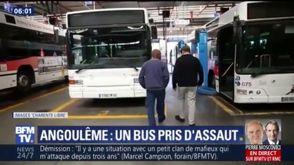 Un bus pris d'assaut à Angoulême, mercredi