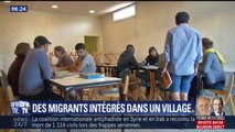 Des migrants intégrés dans un village après des débuts difficiles dus à la crainte des habitants