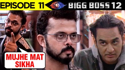 Bigg Boss 12 Episode 11 Update | Sreesanth SLAMS Vikas Gupta | Angry Reaction