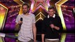Jules & Jerome- Breathtaking Duo Flips Mid-Air Off Teeterboard - America's Got Talent 2018