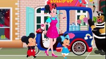 Mickey Mouse and Minnie Mouse Were Bullied By Thieves! Learn Color For Kids By Mickey Mouse Cartoon