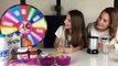 MYSTERY WHEEL OF SMOOTHIE CHALLENGE Mère&fille   Des chamallows dans un smoothie !!