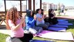 Tuncelili anne adayları doğada yoga ile doğuma hazırlanıyor