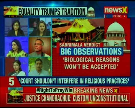 Sabarimala temple: verdict SC opens temple doors to women of all ages