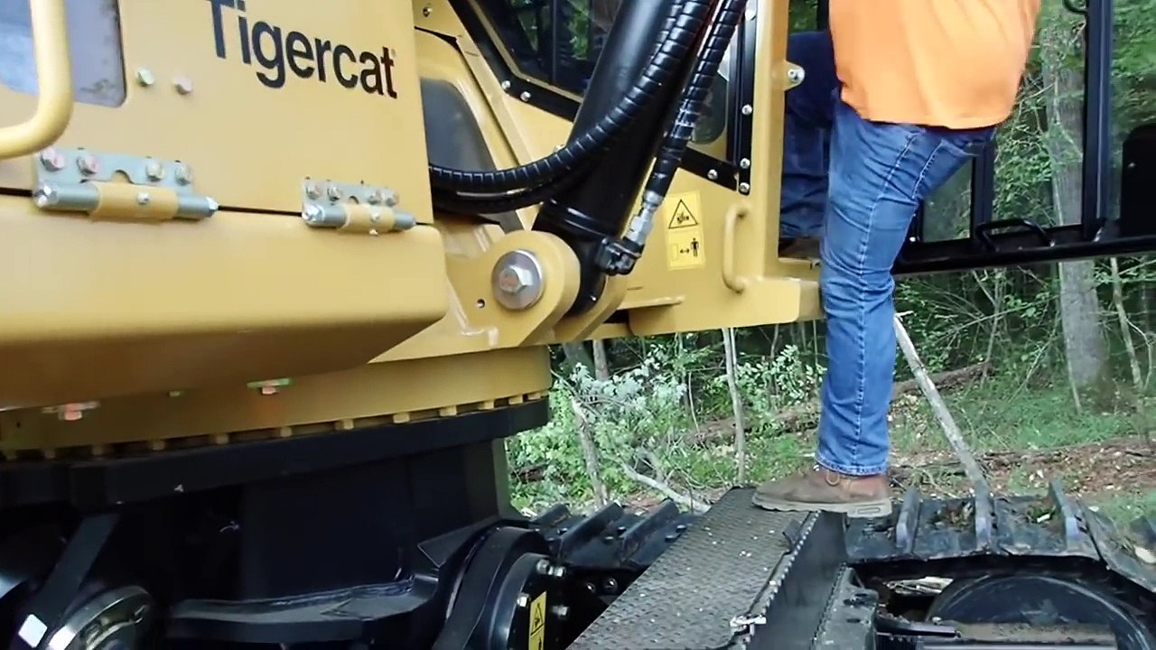 Tigercat LX830D, brand spanking new! #tigercat #logger #logging