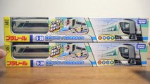 プラレール 東武リバティ (専用連結仕様) S-36 ２セットで６両連結走行☆廃盤車両 東武スペーシア Plarail toy