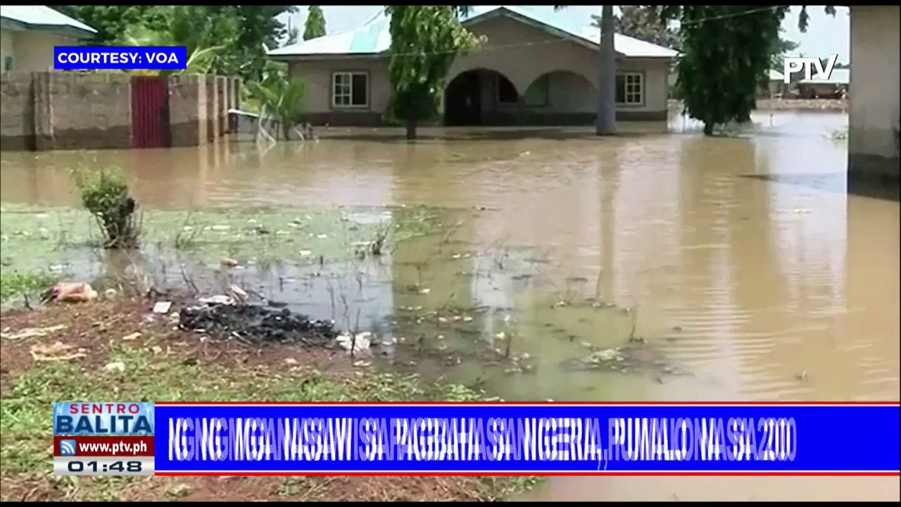 Bilang ng mga nasawi sa pagbaha sa Nigeria, pum...