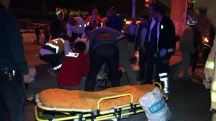 Mecidiyeköy’de Özel Halk Otobüsü ile Otomobil Çarpıştı