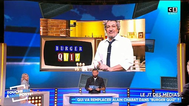 Cyril Hanouna révèle qu'Alain Chabat l'aurait insulté lors d'un enregistrement de Burger Quiz : J'espère le croiser très vite - VIDEO