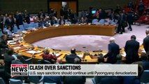 At UN Security Council, U.S. at odds with China, Russia over N. Korea sanctions