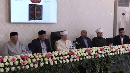 Özbekistan'da hadis alimi Avvame'nin kitabı tanıtıldı - TAŞKENT